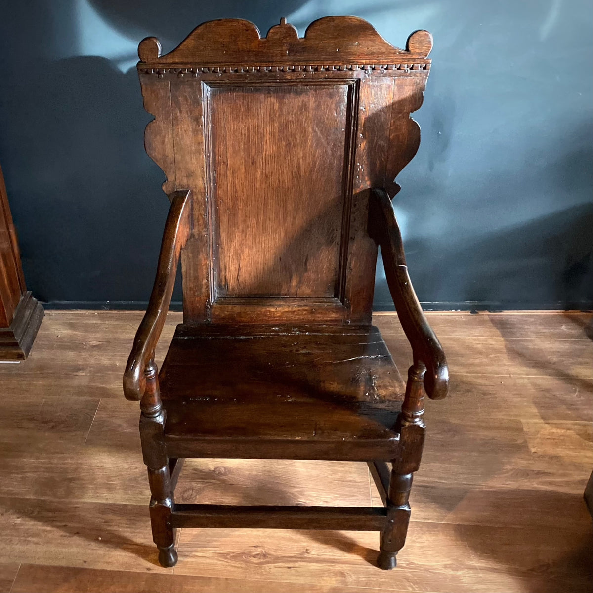 Charles I Oak Wainscot Chair C.1630-1640
